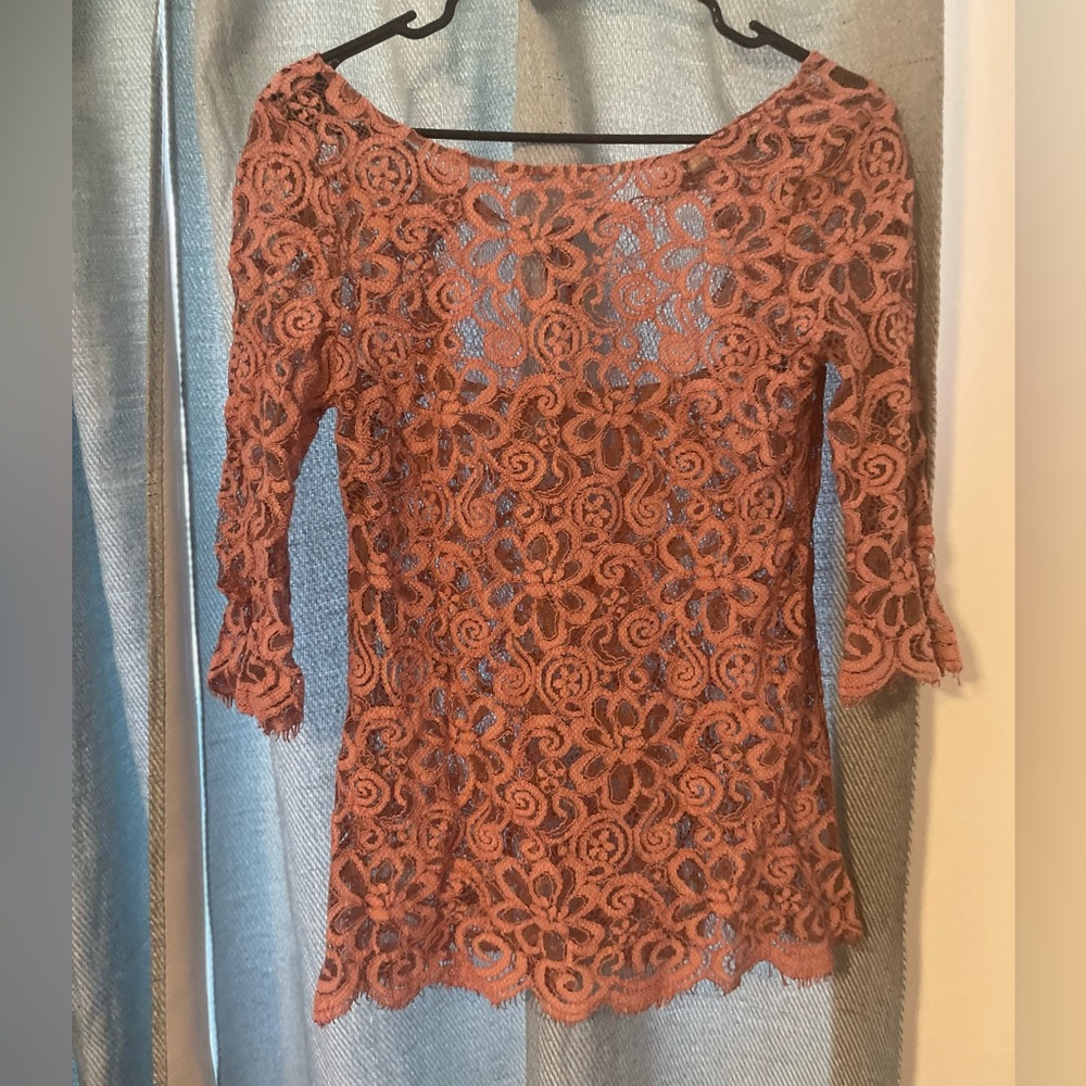 Pink Floral Blouse